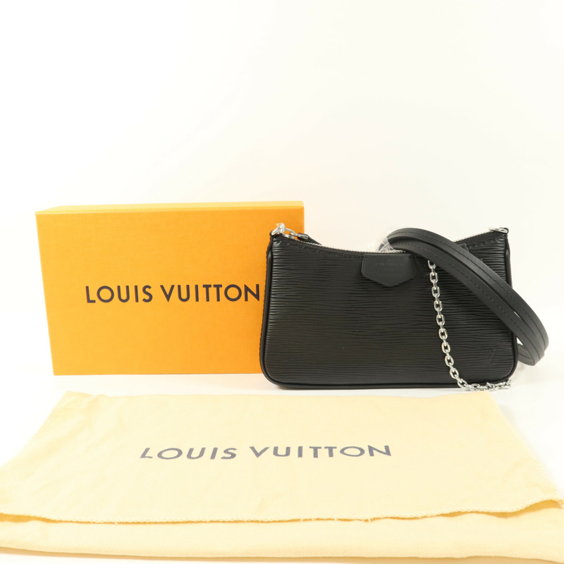LOUIS VUITTON Epi Easy Pouch手挽肩背兩用袋-9