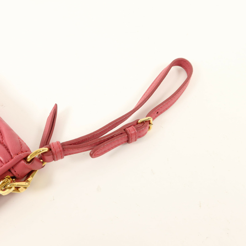 Miu Miu 羊皮皮革Pouch手拿包-7