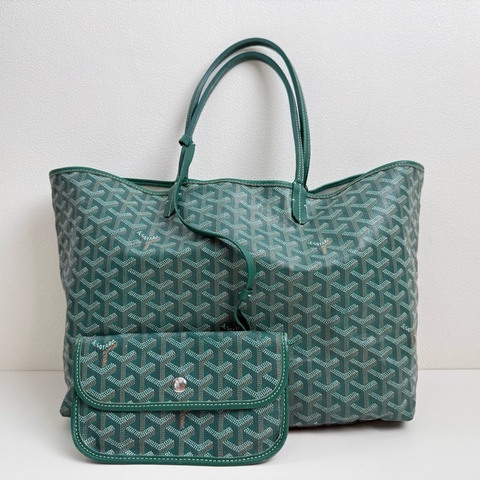 Goyard 戈雅小號綠色單肩包