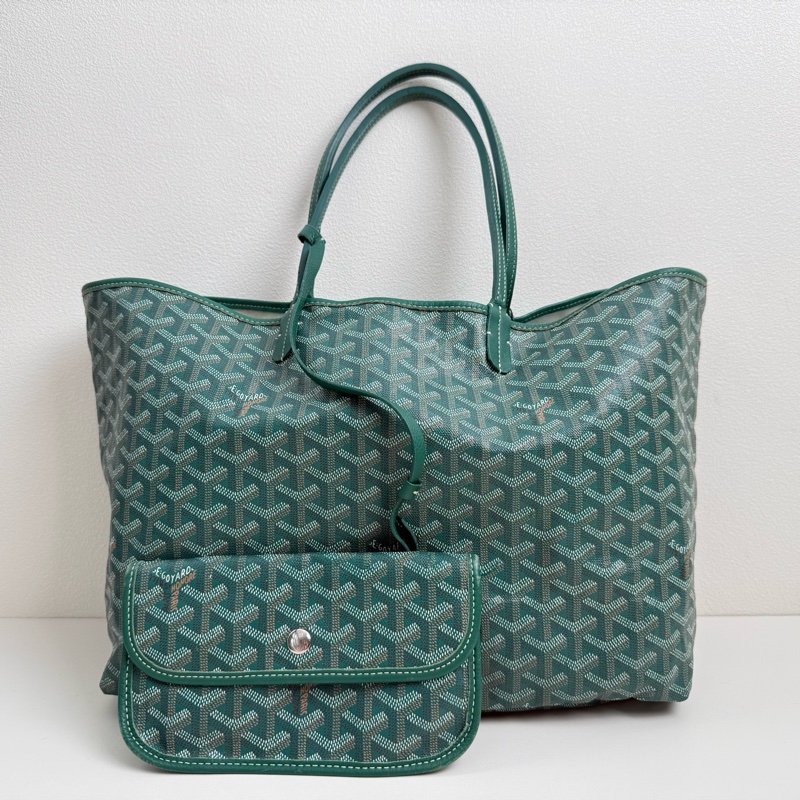 Goyard 戈雅小號綠色單肩包-0