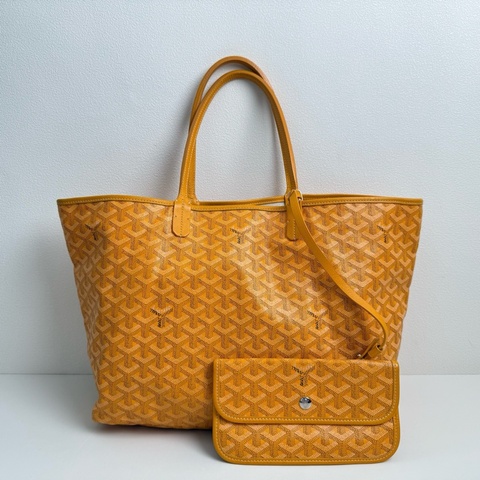 戈雅Goyard 黃色小號單肩包