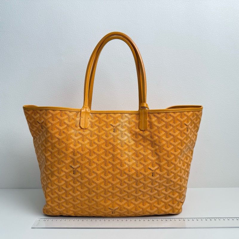 戈雅Goyard 黃色小號單肩包-1