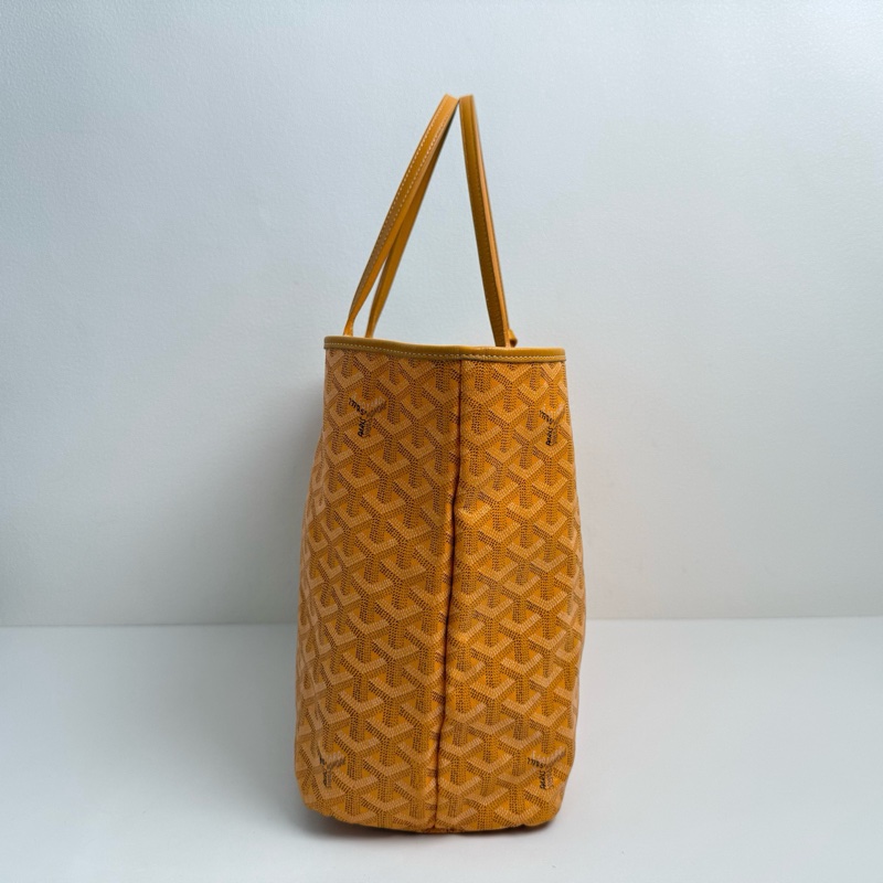 戈雅Goyard 黃色小號單肩包-3