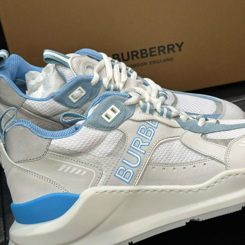 💎Han's house精品服飾💎BURBERRY Sean 格紋鞋 反光 現貨43原價30500-5