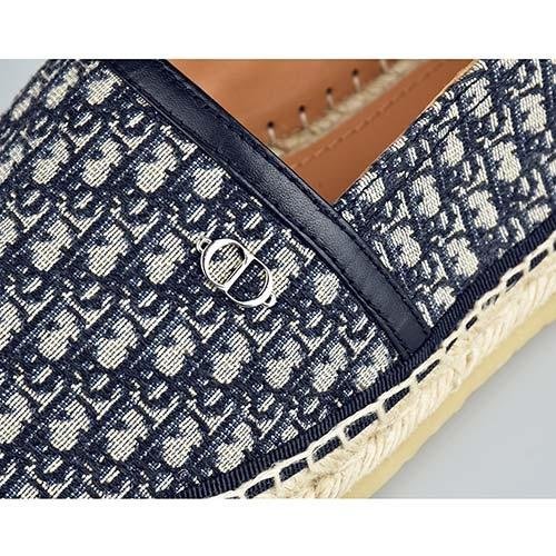 💎Han's house精品服飾💎 DIOR 滿版 老花 草編鞋 義大利製 現貨41-5
