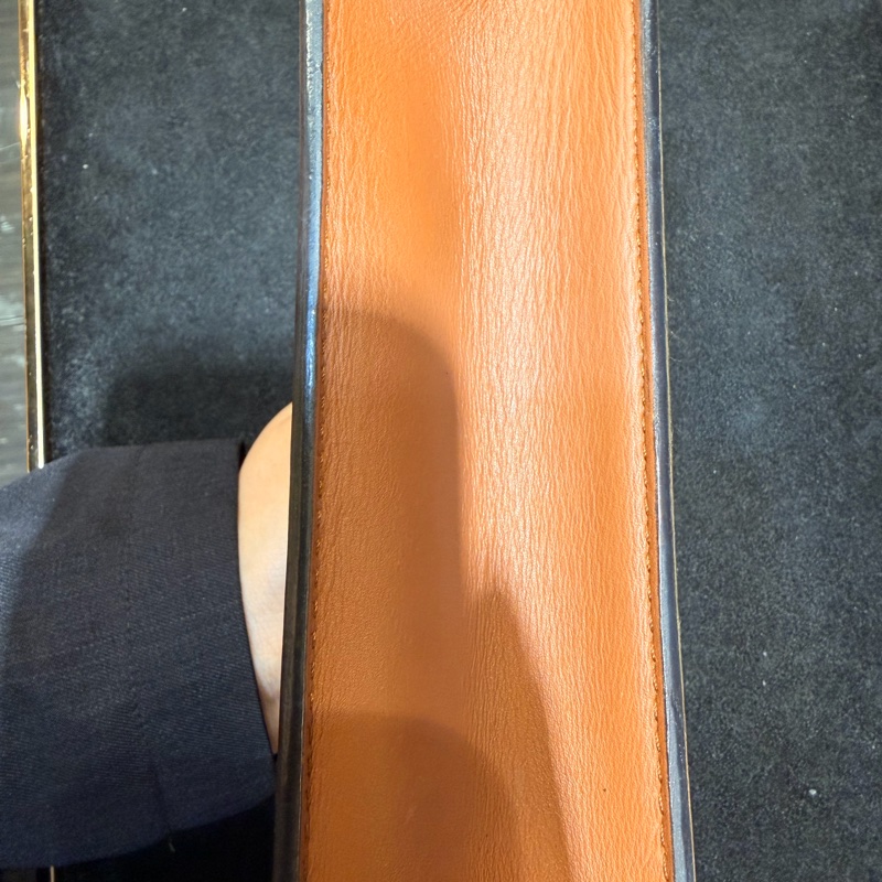 LV達芙妮woc 雙色老花鏈條包-12