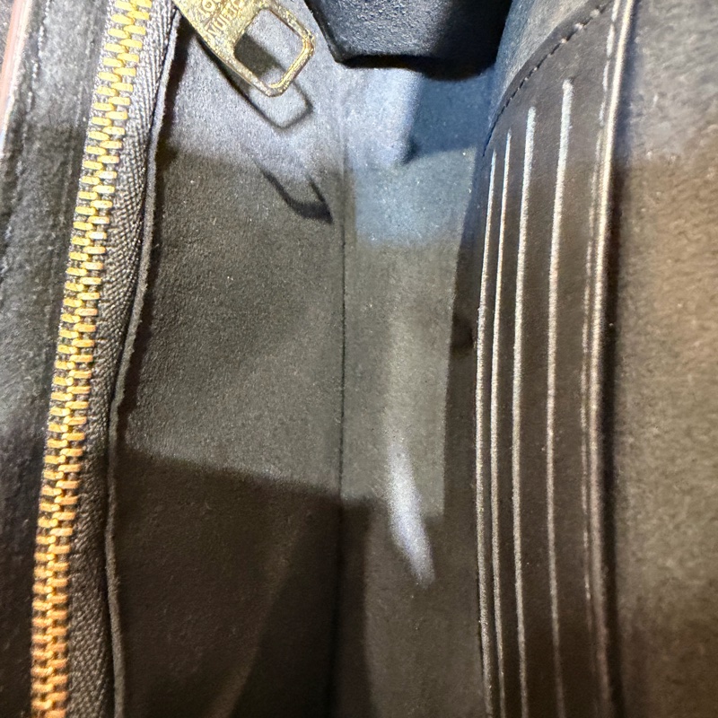 LV達芙妮woc 雙色老花鏈條包-16