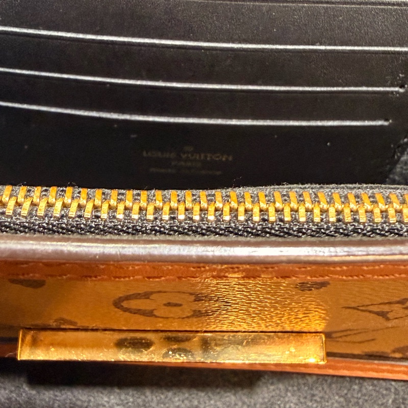 LV達芙妮woc 雙色老花鏈條包-27