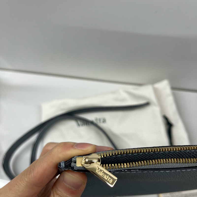 全新valextra medium bucket bag霧霾藍中號水桶包-8