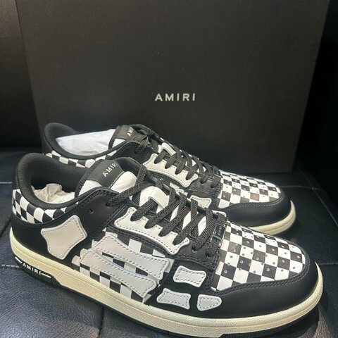 💎Han's house精品服飾💎AMIRI 阿米里 皮革 骨頭 鞋 現貨43 原價24500