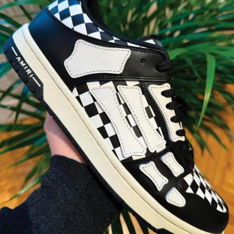 💎Han's house精品服飾💎AMIRI 阿米里 皮革 骨頭 鞋 現貨43 原價24500-1