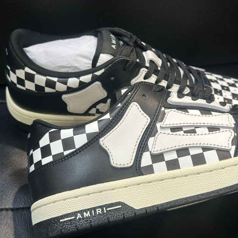 💎Han's house精品服飾💎AMIRI 阿米里 皮革 骨頭 鞋 現貨43 原價24500-4