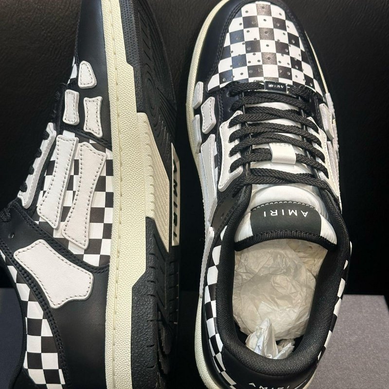 💎Han's house精品服飾💎AMIRI 阿米里 皮革 骨頭 鞋 現貨43 原價24500-6