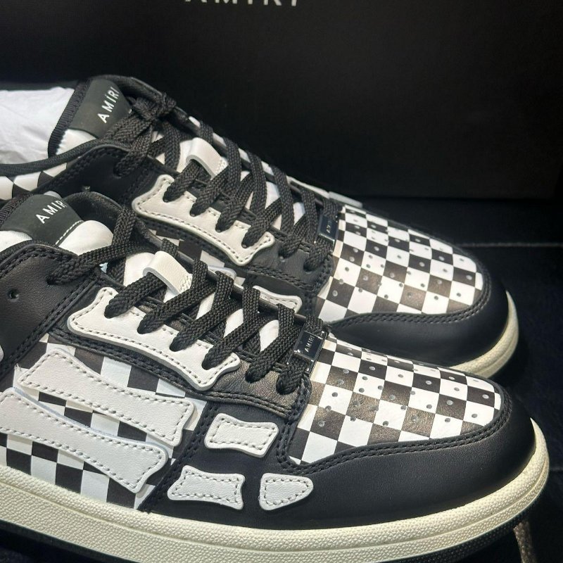 💎Han's house精品服飾💎AMIRI 阿米里 皮革 骨頭 鞋 現貨43 原價24500-8