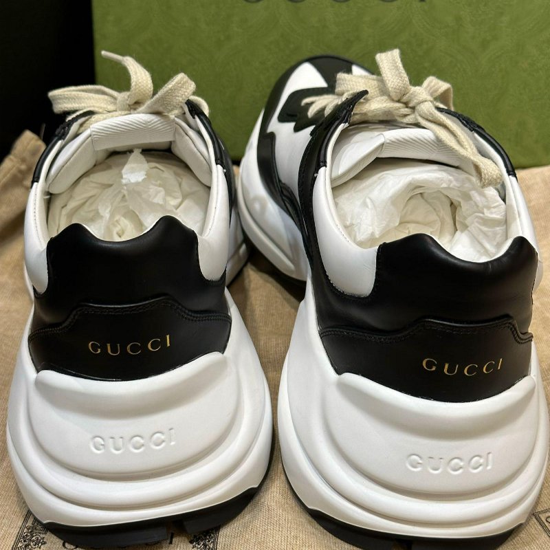 💎Han's house精品服飾💎GUCCI 古馳 Rhyton 鞋 義大利製 721750 現貨10 原價32700-1