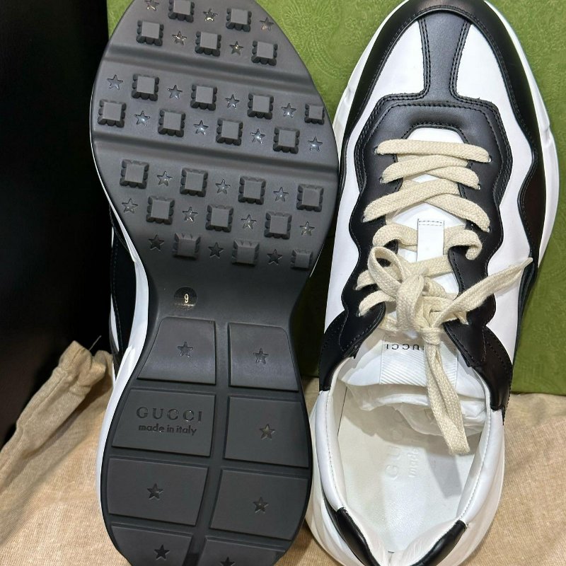 💎Han's house精品服飾💎GUCCI 古馳 Rhyton 鞋 義大利製 721750 現貨10 原價32700-3