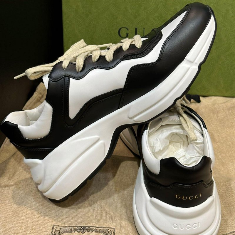 💎Han's house精品服飾💎GUCCI 古馳 Rhyton 鞋 義大利製 721750 現貨10 原價32700-4