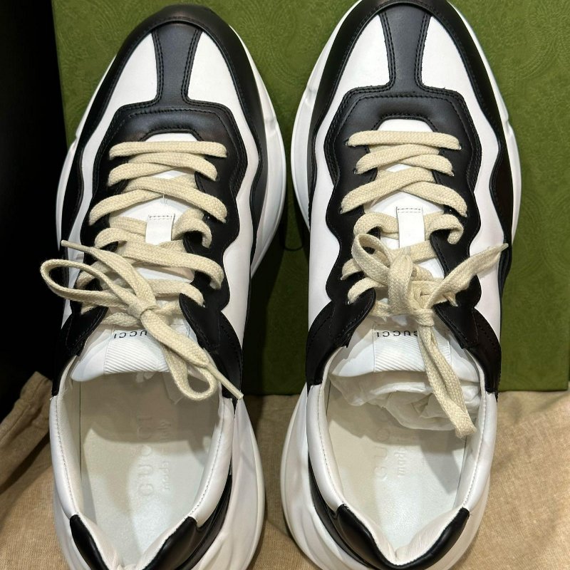 💎Han's house精品服飾💎GUCCI 古馳 Rhyton 鞋 義大利製 721750 現貨10 原價32700-5