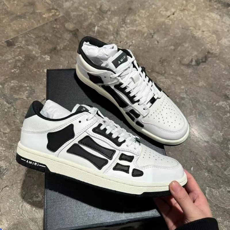 💎Han's house精品服飾💎 AMIRI 阿米里 皮革 骨頭 鞋 現貨 44/45  原價23700-0