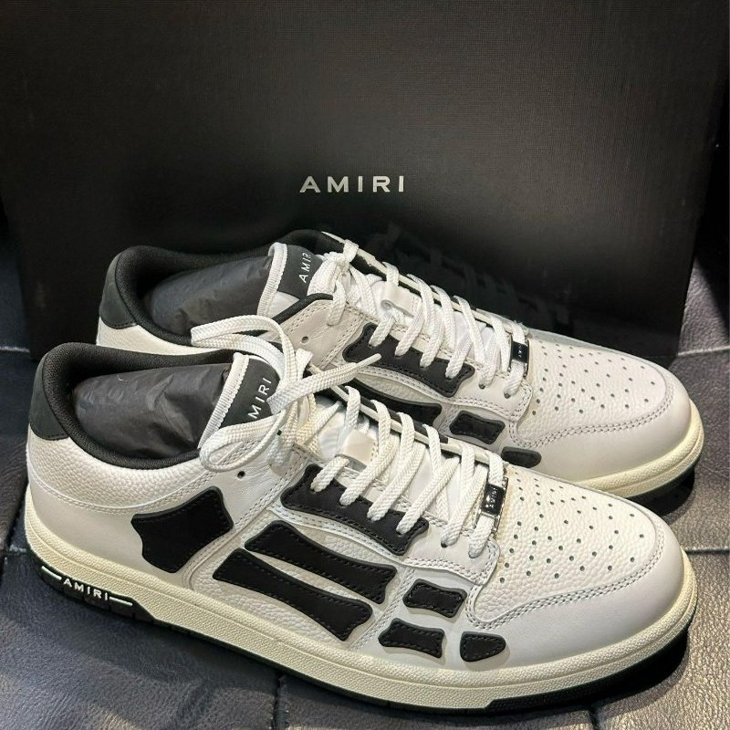 💎Han's house精品服飾💎 AMIRI 阿米里 皮革 骨頭 鞋 現貨 44/45  原價23700-1