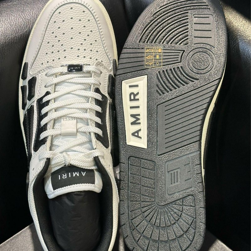 💎Han's house精品服飾💎 AMIRI 阿米里 皮革 骨頭 鞋 現貨 44/45  原價23700-5