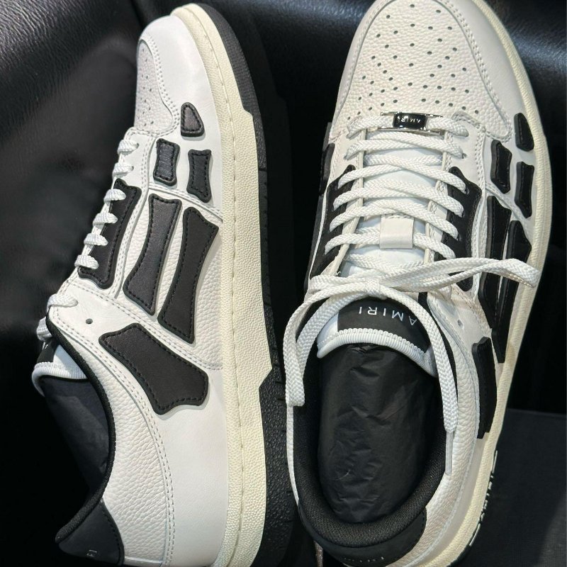 💎Han's house精品服飾💎 AMIRI 阿米里 皮革 骨頭 鞋 現貨 44/45  原價23700-6