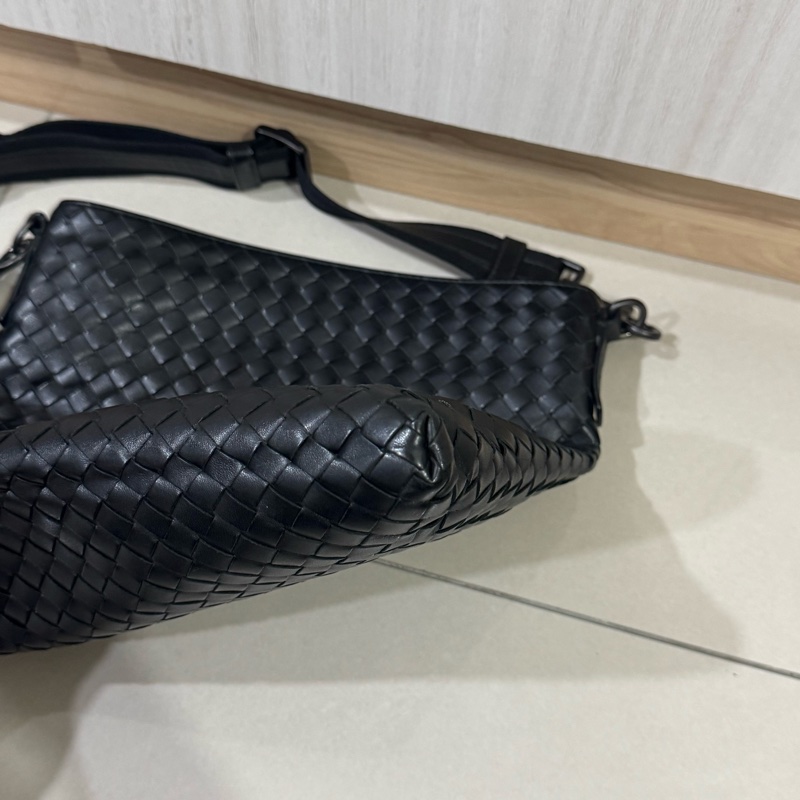 Bv黑編織斜挎包-9
