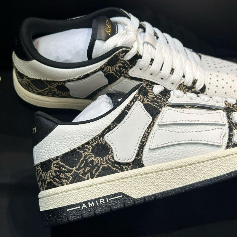 💎Han's house精品服飾💎AMIRI 阿米里 皮革 骨頭 鞋 現貨43/44  原價25100-1