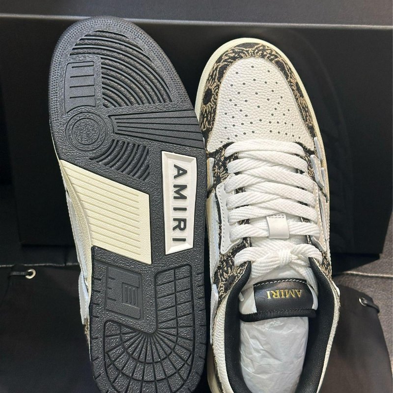 💎Han's house精品服飾💎AMIRI 阿米里 皮革 骨頭 鞋 現貨43/44  原價25100-3