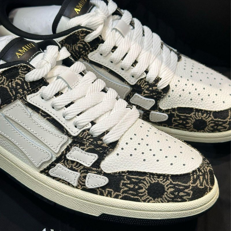 💎Han's house精品服飾💎AMIRI 阿米里 皮革 骨頭 鞋 現貨43/44  原價25100-7