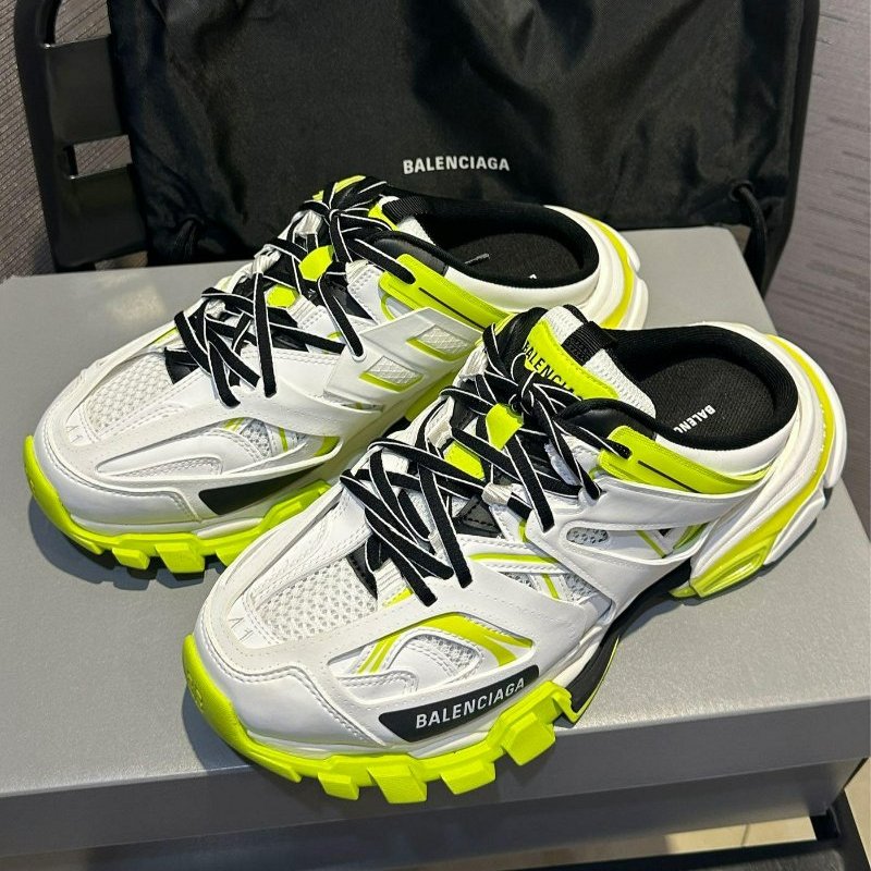 💎Han's house精品服飾💎Balenciaga Track Mule 巴黎世家 涼 半拖 懶人鞋 現貨41/42 原價29200-0
