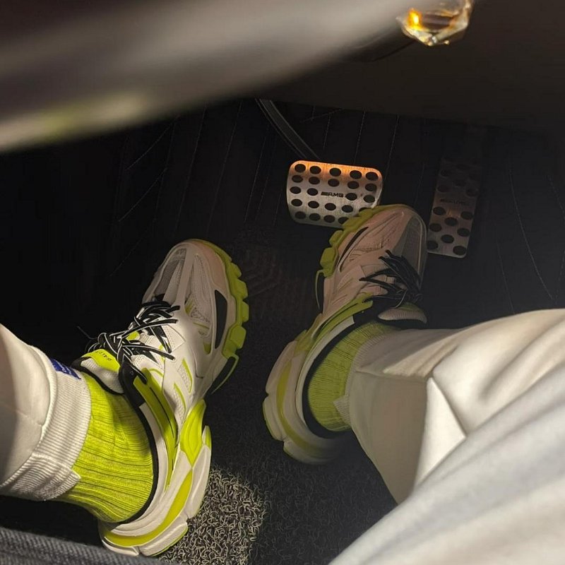 💎Han's house精品服飾💎Balenciaga Track Mule 巴黎世家 涼 半拖 懶人鞋 現貨41/42 原價29200-5