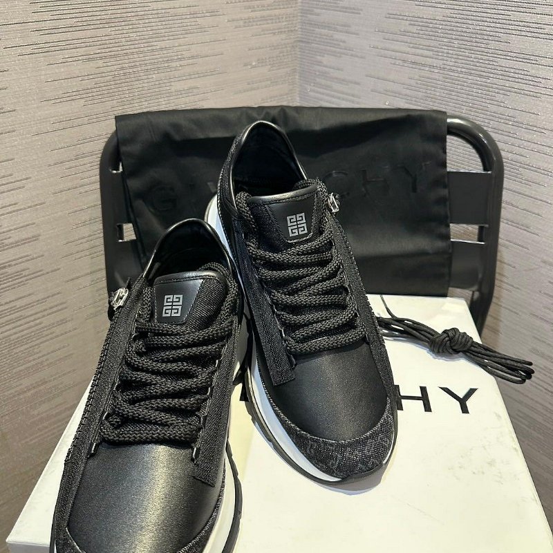 💎Han's house精品服飾💎 GIVENCHY 紀梵希 牛仔 拼接 牛皮 拉鍊 鞋現貨44原價32000-5