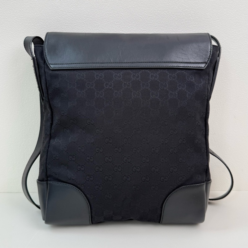 Gucci/古馳 斜挎包男士 銀扣-2