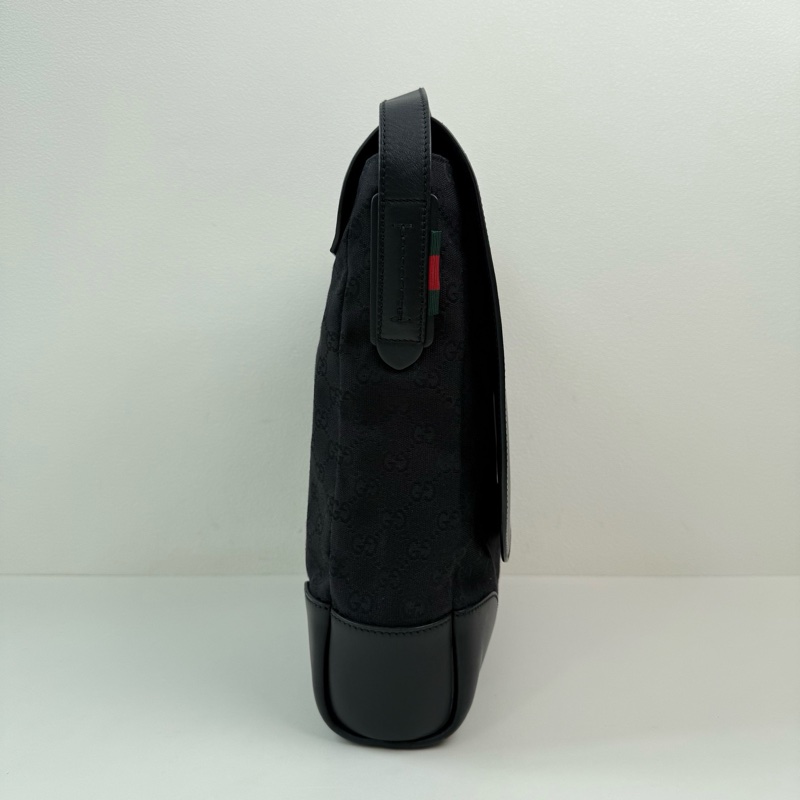 Gucci/古馳 斜挎包男士 銀扣-4