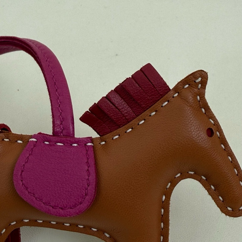 Hermes 愛馬仕 配件小馬 棕色 Y刻-6