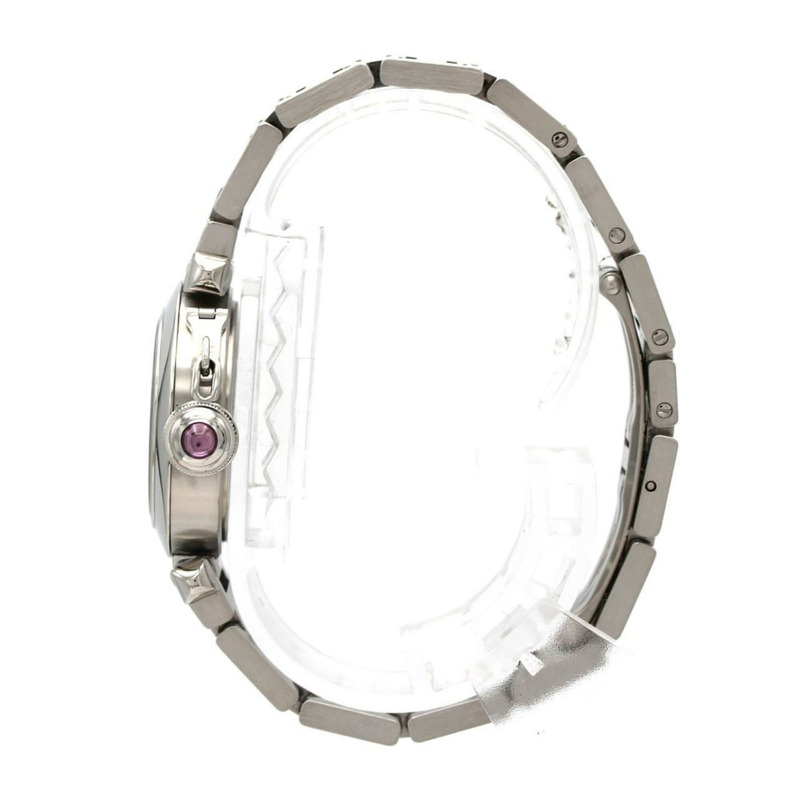 卡地亞 Miss Pasha 一週年紀念式 W3140023 精鋼石英腕錶-2