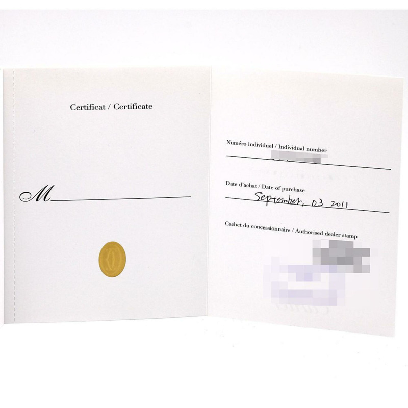 卡地亞 Miss Pasha 一週年紀念式 W3140023 精鋼石英腕錶-7