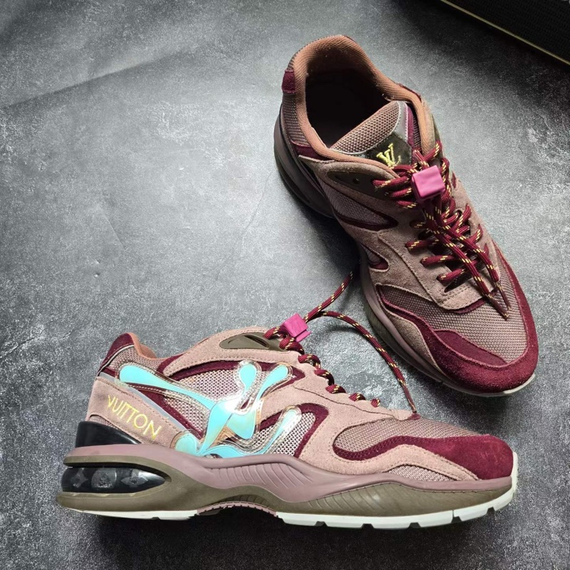 LOUIS VUITTON 路易威登 LV TRAIL 紅棕色 5碼/39碼  98新-6