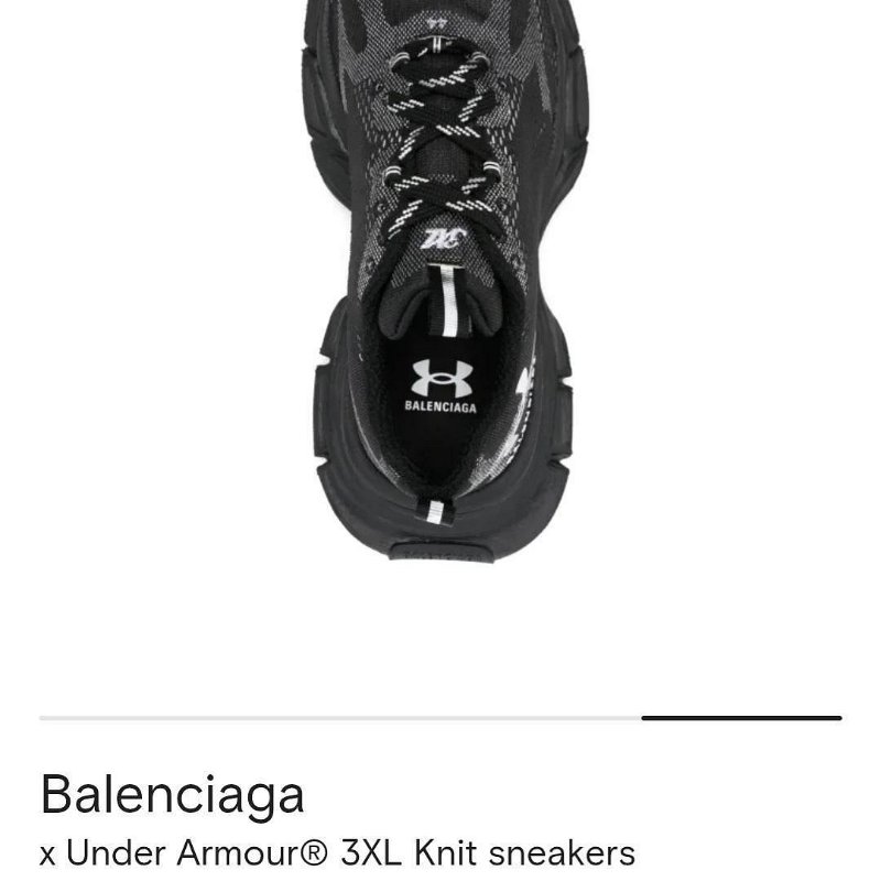 💎Han's house精品服飾💎Balenciaga 聯名 UA 巴黎世家 3XL 針織 襪套 球鞋  現貨44原價37300-6