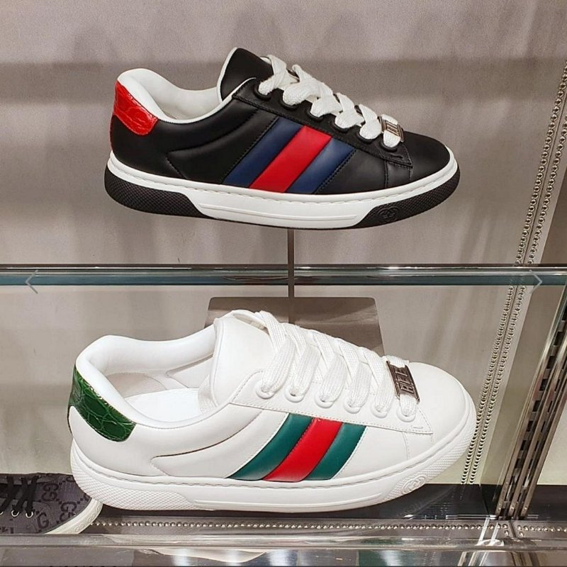 💎Han's house精品服飾💎GUCCI 小牛皮 胖胖鞋 現貨UK5/UK10 原價36800-1