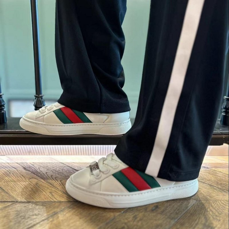 💎Han's house精品服飾💎GUCCI 小牛皮 胖胖鞋 現貨UK5/UK10 原價36800-2