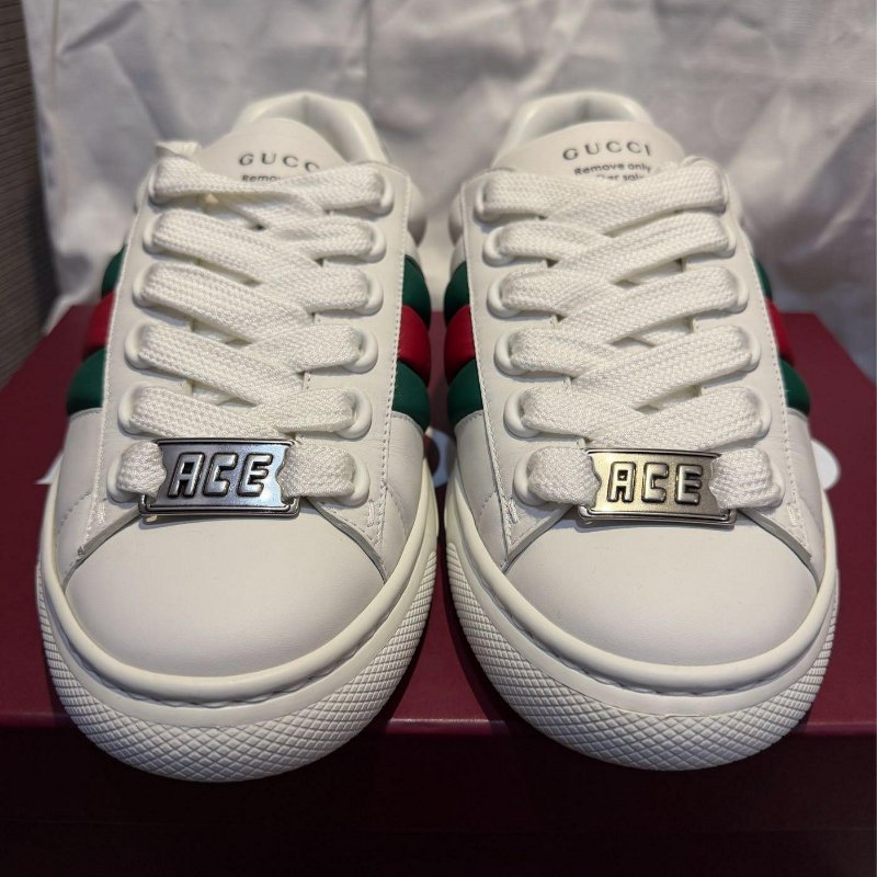 💎Han's house精品服飾💎GUCCI 小牛皮 胖胖鞋 現貨UK5/UK10 原價36800-6