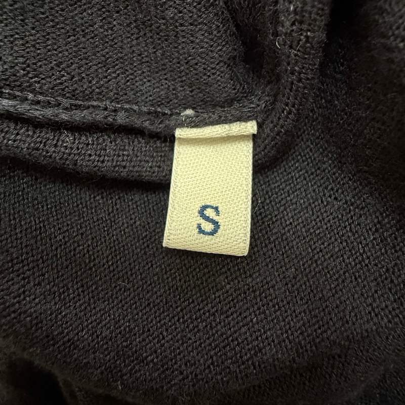 11）【Moncler】經典深藍 尼龍拼接棉質針織開襟外套 / 輕量飛行夾克 S號-13