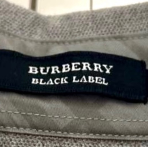 2手 Burberry 灰色狀態良好短袖polo 衫-9