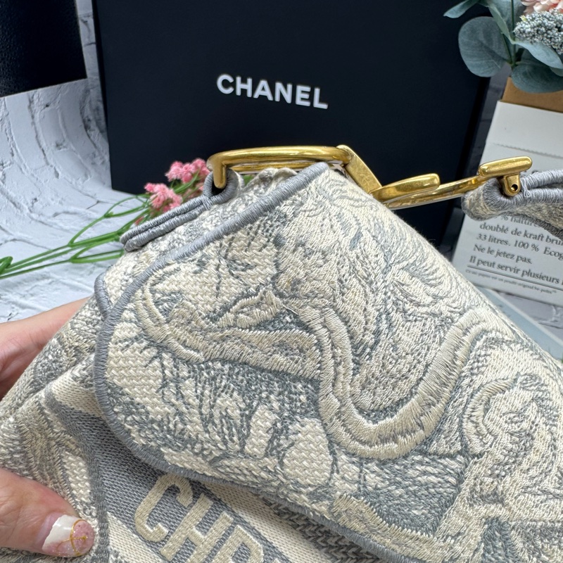 Dior 馬鞍包 有背帶-10