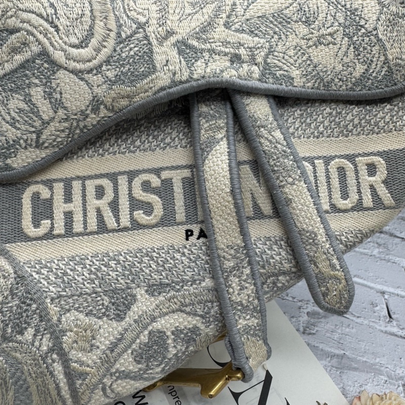 Dior 馬鞍包 有背帶-11