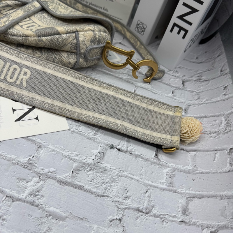 Dior 馬鞍包 有背帶-21