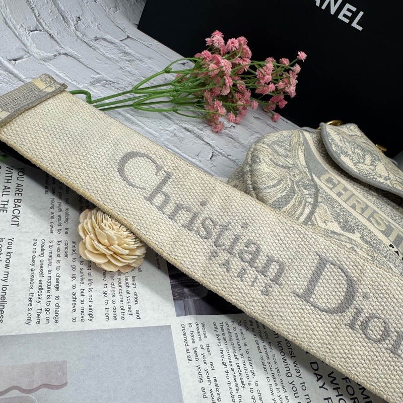 Dior 馬鞍包 有背帶-22