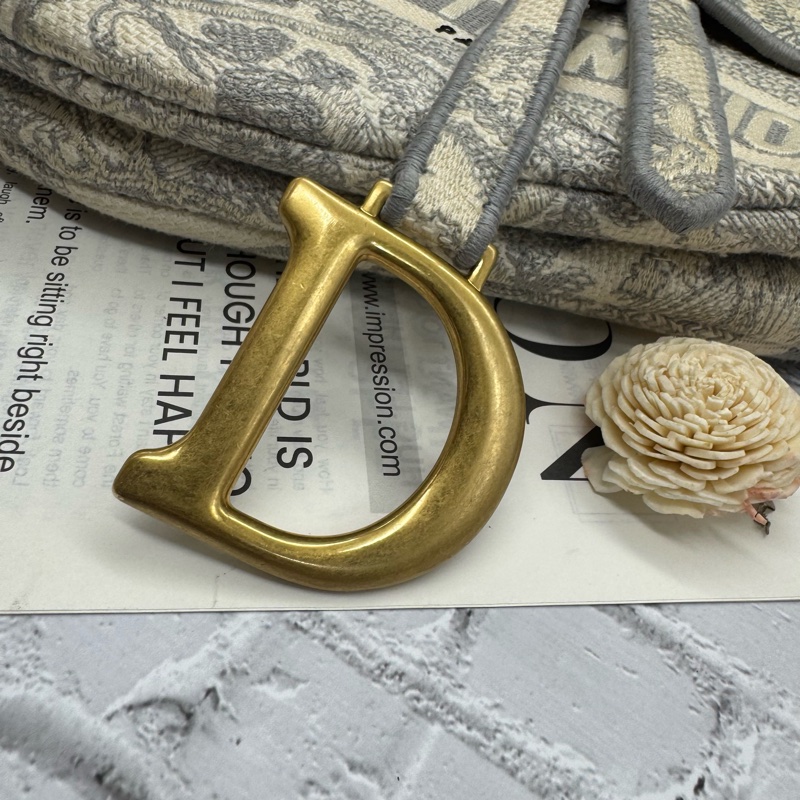 Dior 馬鞍包 有背帶-25